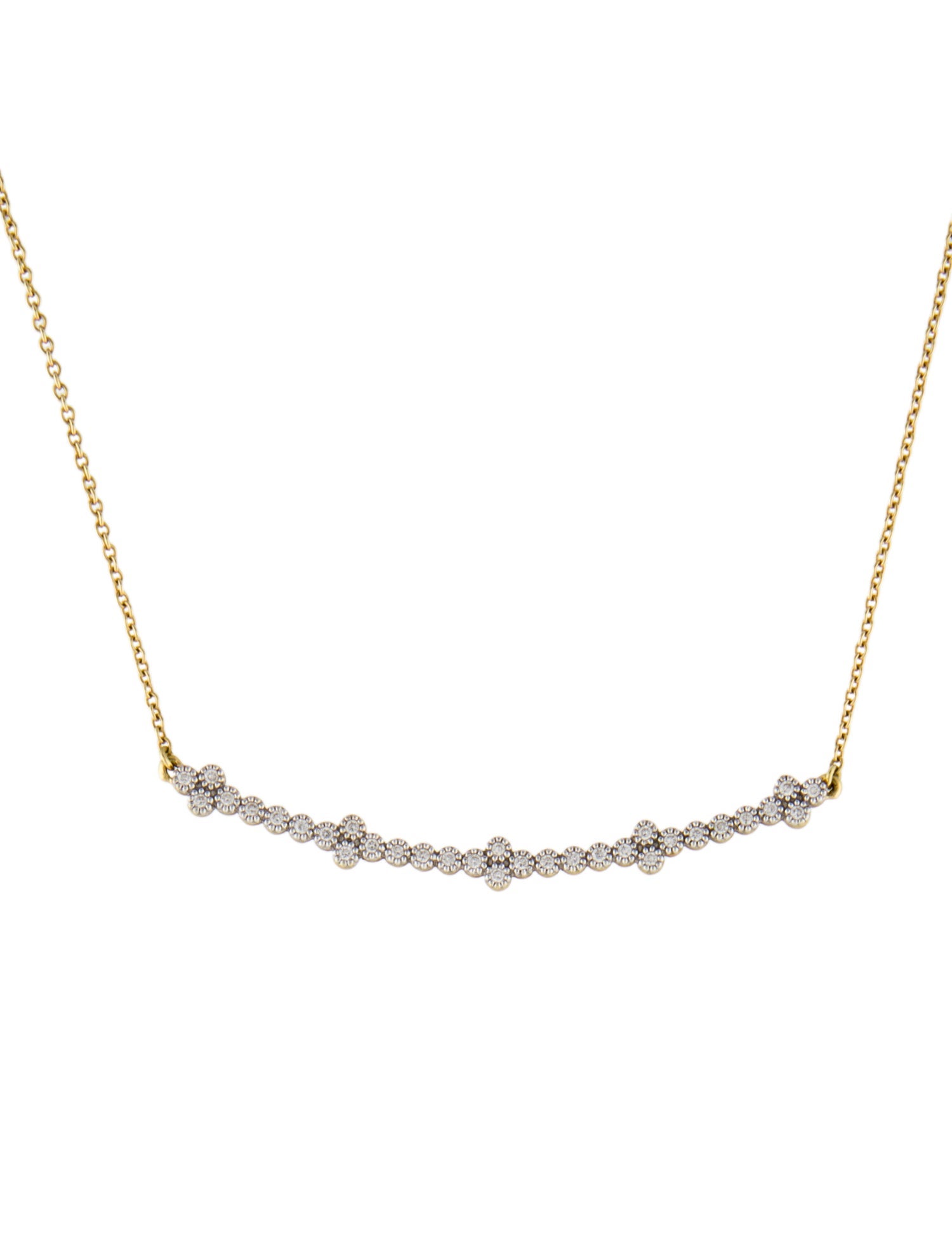 Jude Frances 18K Diamond Provence Champagne Pendant Necklace