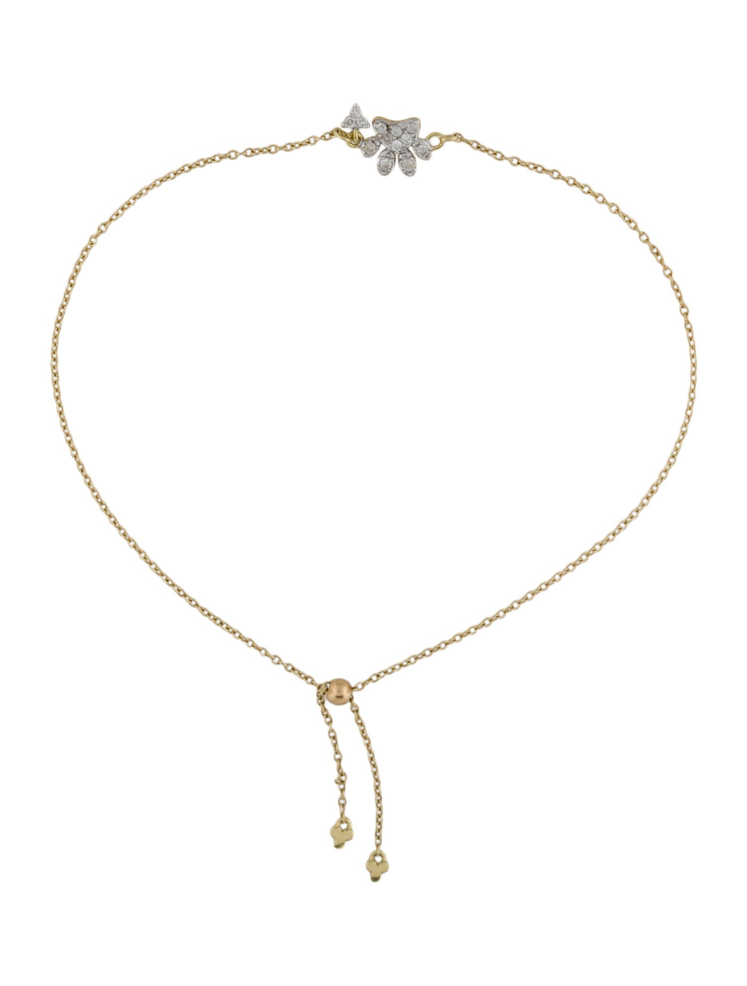 Jude Frances Petite Diamond Pave Paw