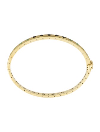 Jude Frances 18K Peridot, Tsavorite Garnet, Tourmaline & Diamond Bracelet