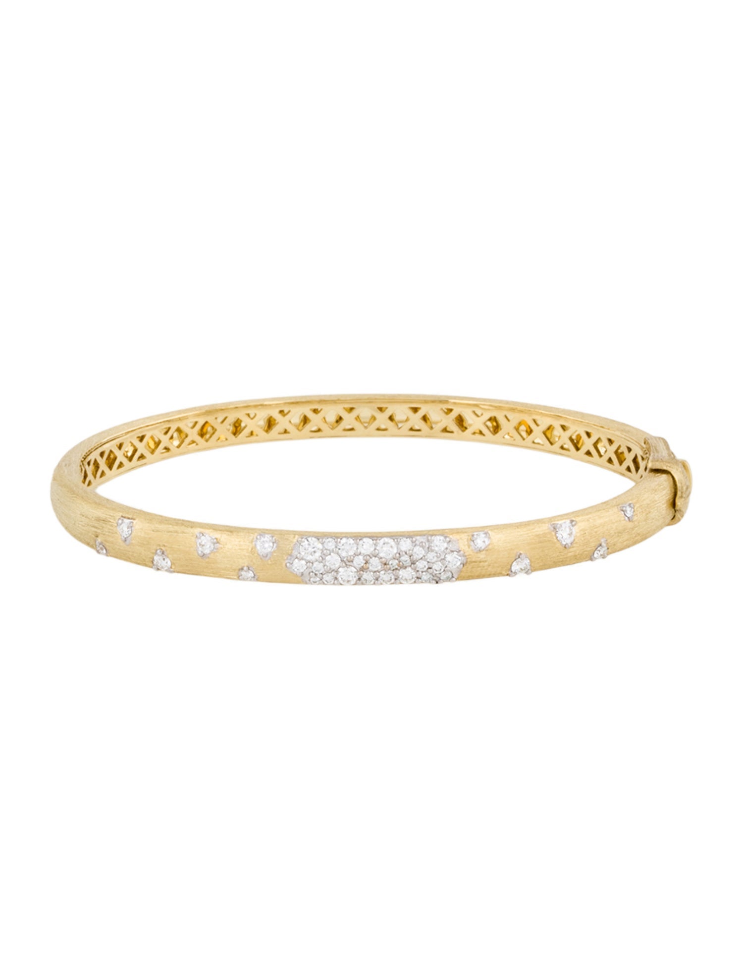 Jude Frances 18K Diamond Provence Confetti Bangle