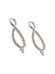 Jude Frances 18K Diamond Provence Delicate Open Pear Pave Earring Charms