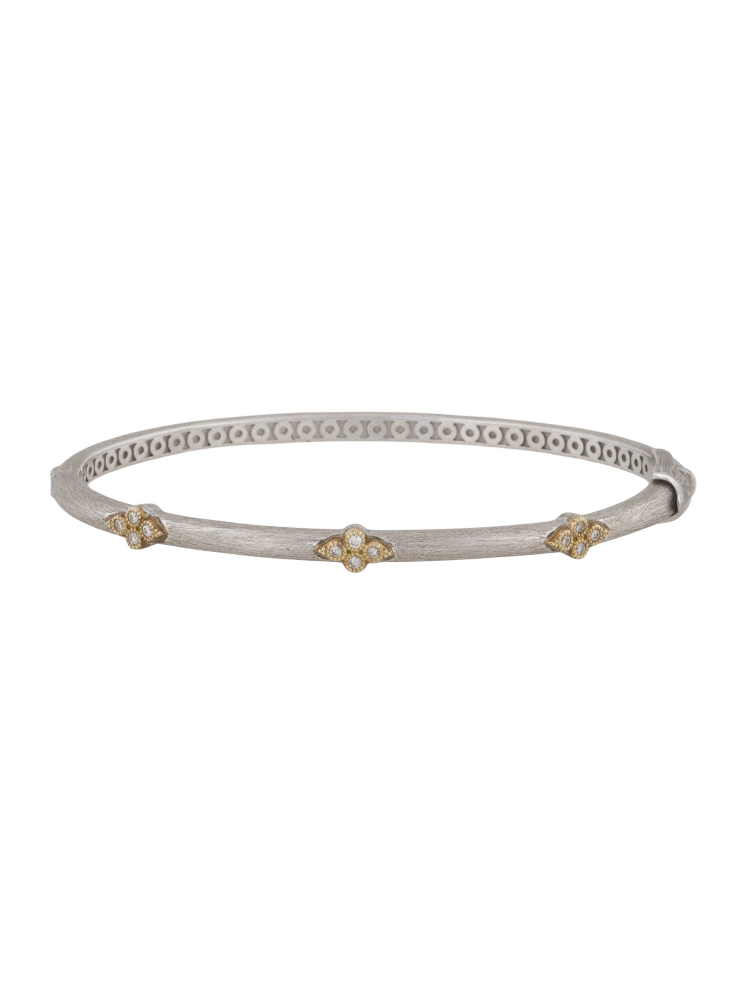 Jude Frances Triple Moroccan Trio Bangle Bracelet