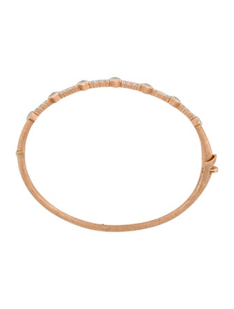 Jude Frances 18K Diamond Bangle Bracelet
