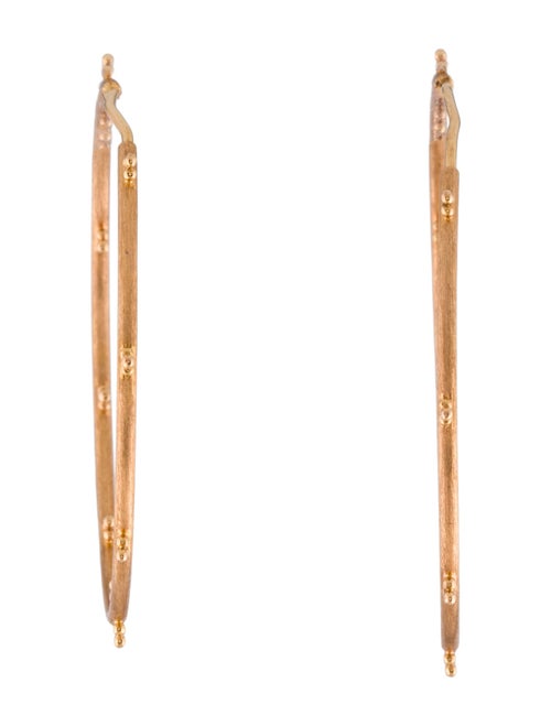 Jude Frances 18K Provence Large Trio Hoop Earrings