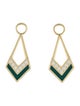 Jude Frances 18K Diamond Open Large Kite Earring Enhancers