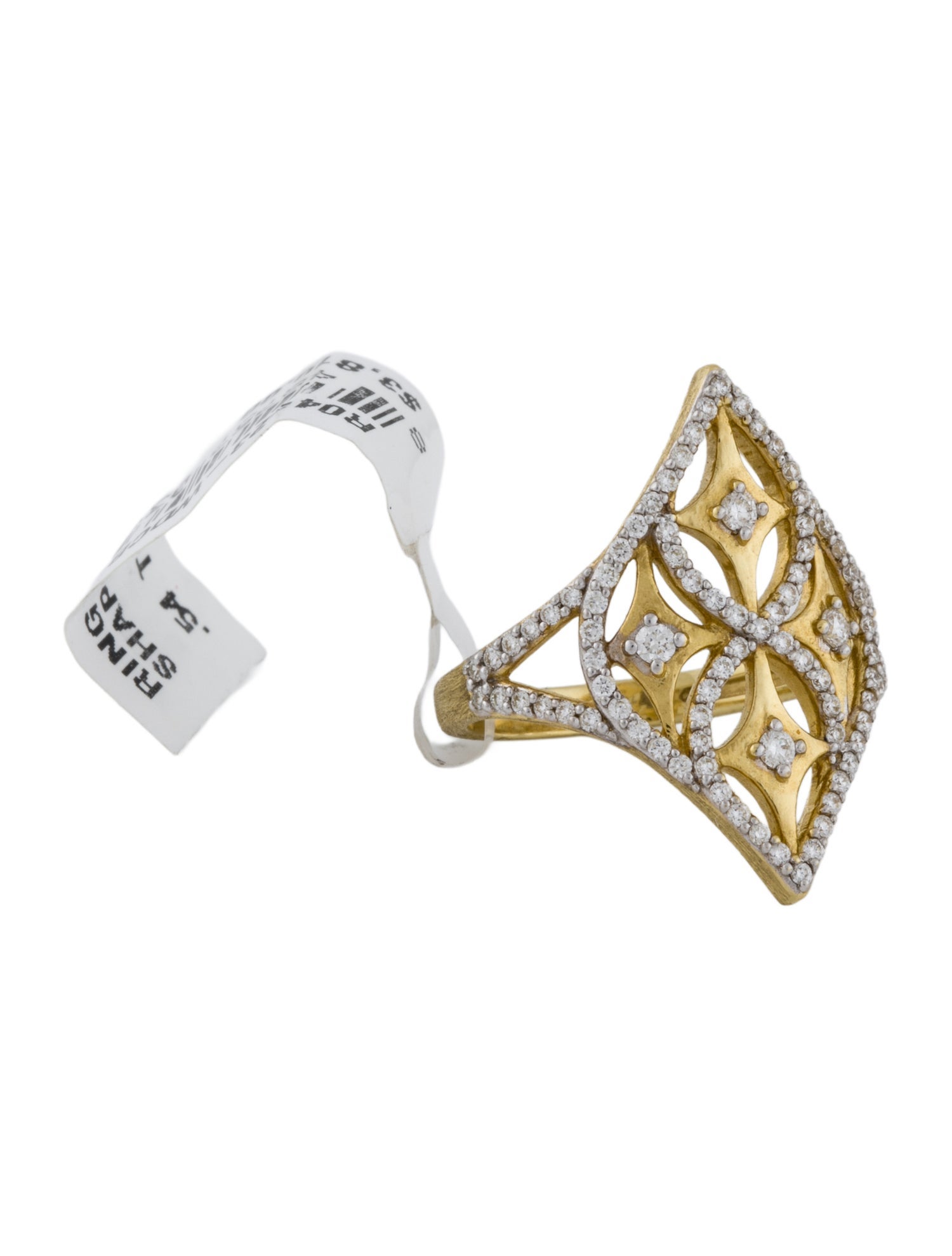 Jude Frances 18K Diamond Cocktail Ring