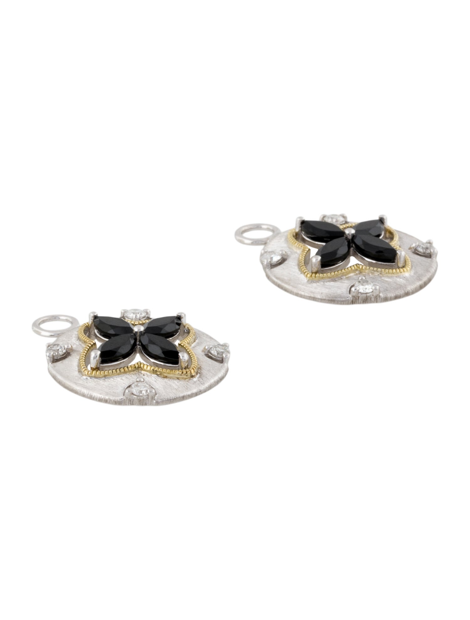 Jude Frances Spinel & Diamond Clover Earring Enhancer