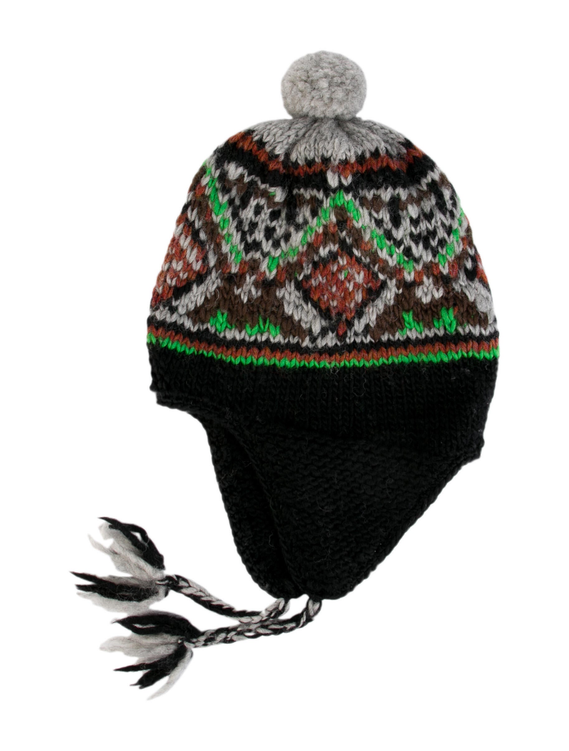 【値下げ】JUNYA WATANABE COMME des GARCONS 帽子 Junya Watanabe Comme des Garçons MAN Jacquard Wool Beanie