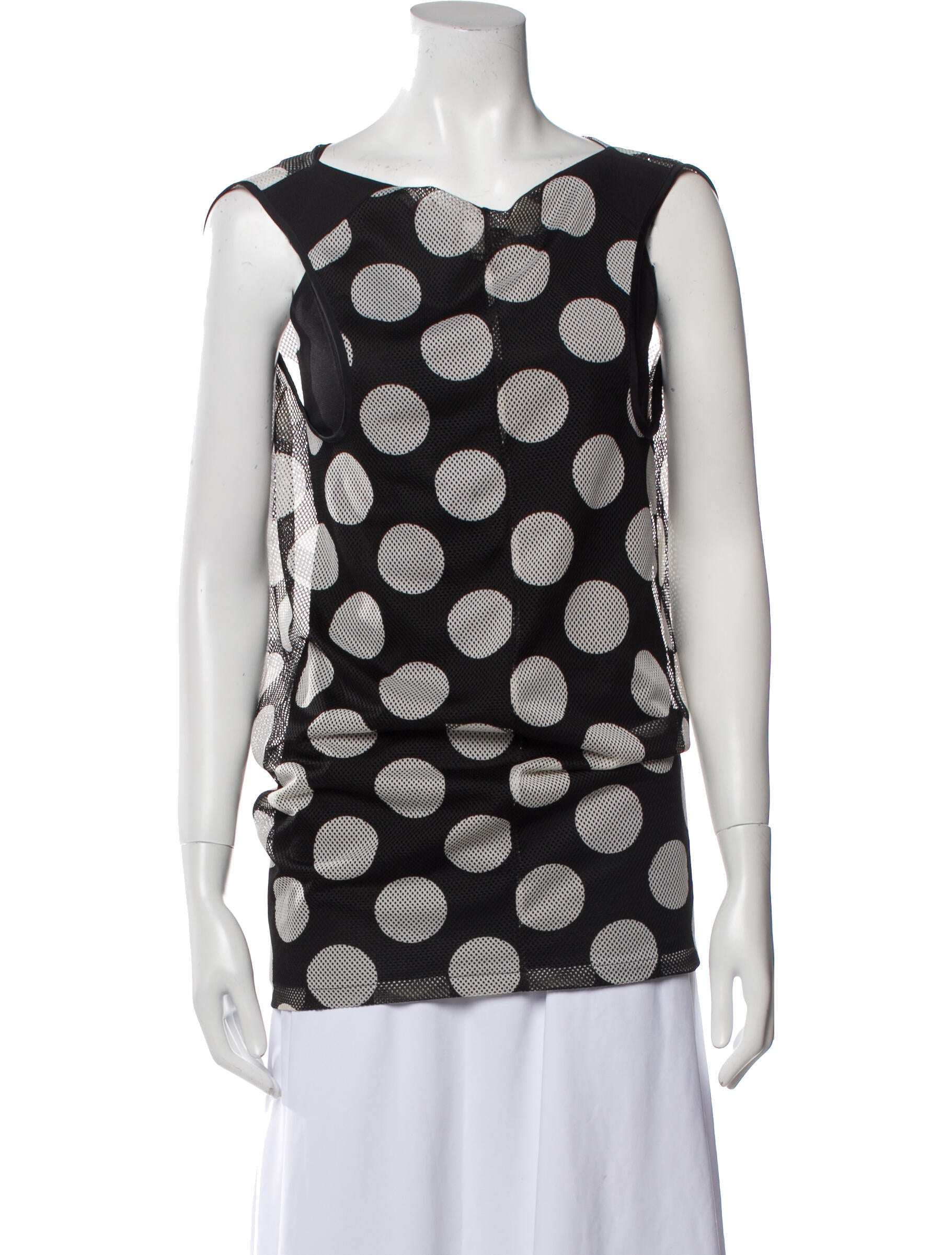 トップス JUNYA WATANABE COMME des GARCONS - dot Junya Watanabe Comme des Garçons 2013 Polka Dot Print Blouse