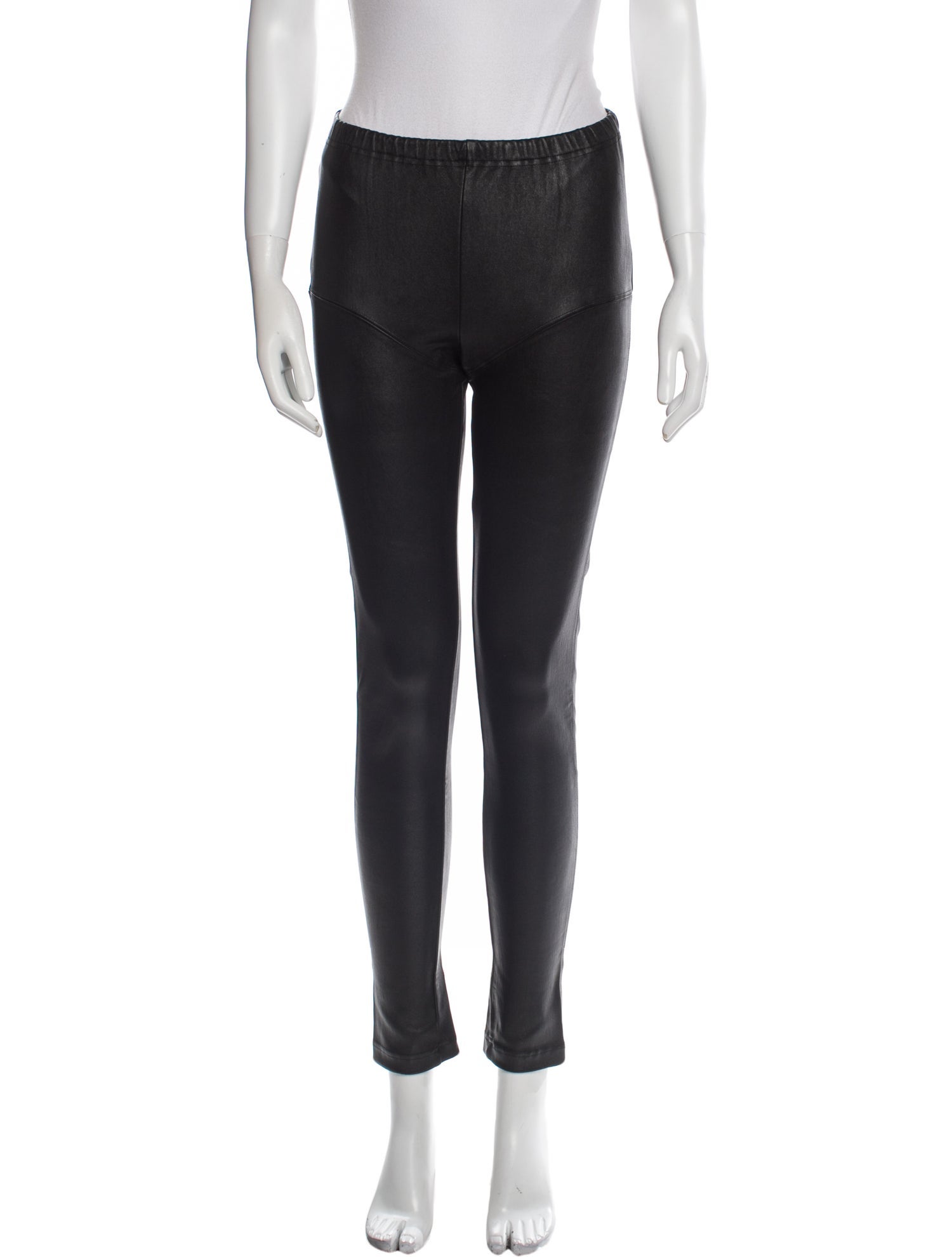 Junya Watanabe Leather Skinny Leg Pants