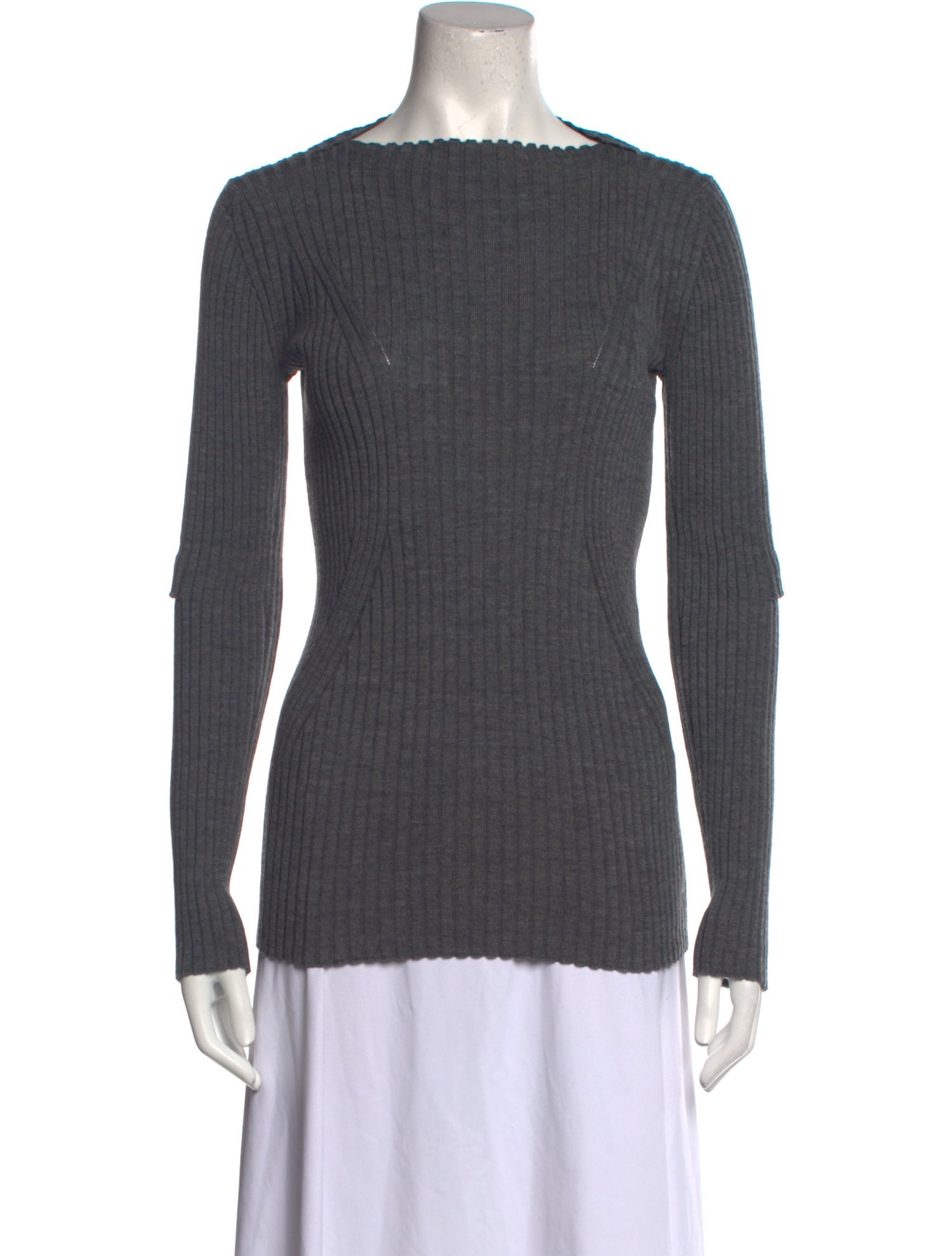 Junya Watanabe Wool Bateau Neckline Top w/ Tags