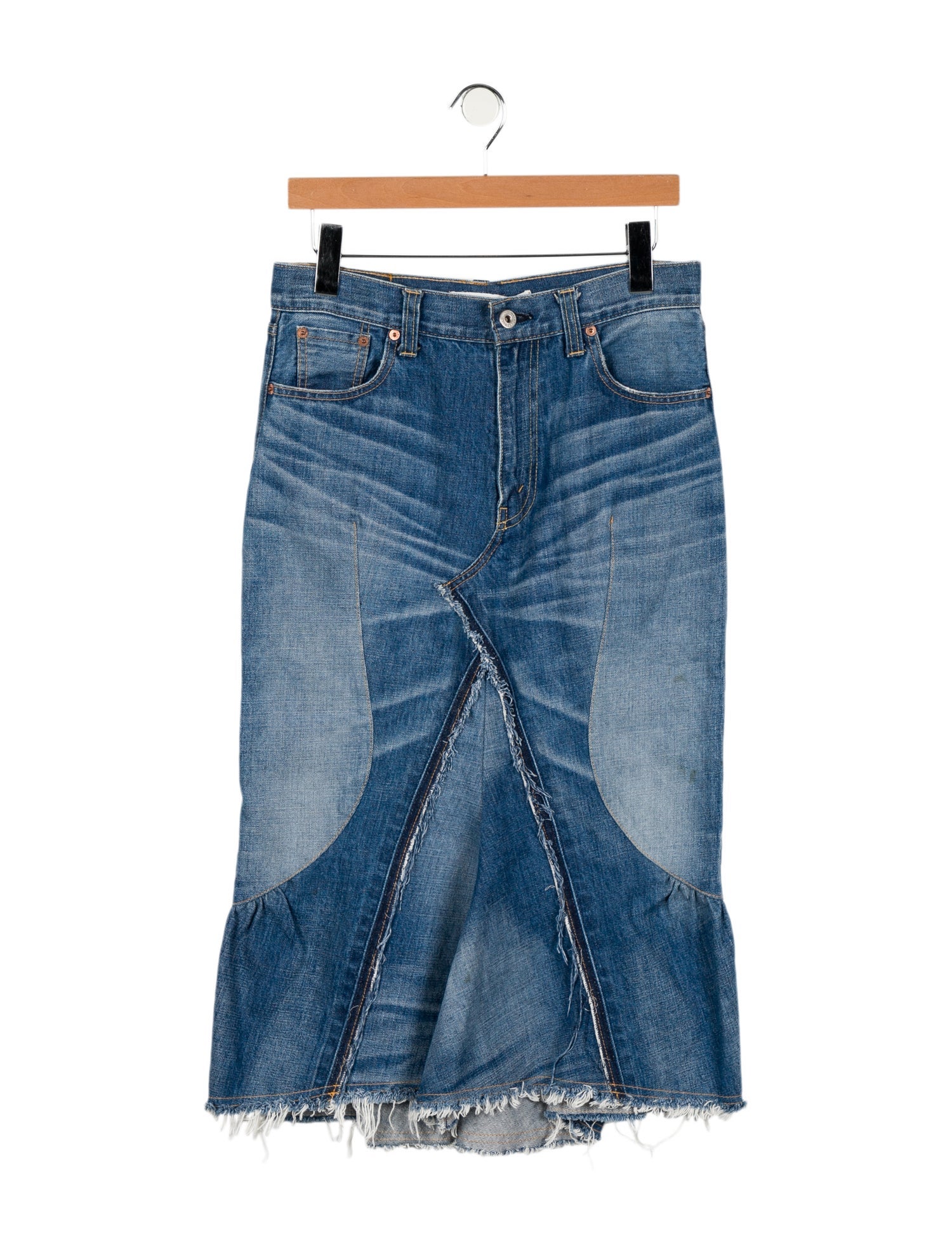 Junya Watanabe Comme des Garçons Vintage Midi Length Skirt