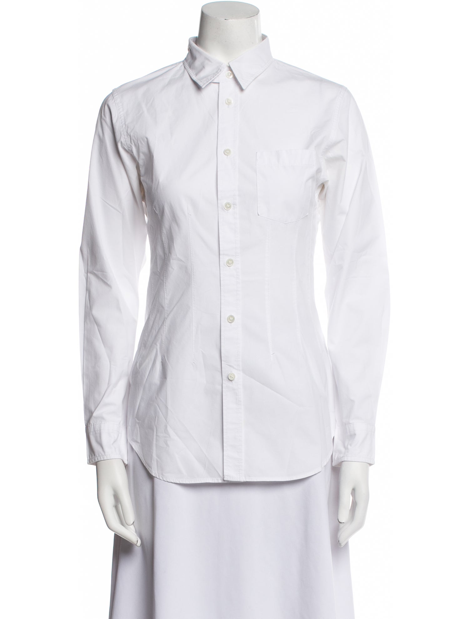 Junya Watanabe Long Sleeve Button-Up Top