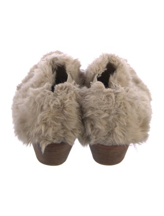 Junya Watanabe Fur Mules