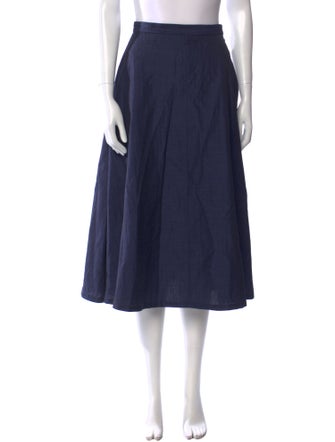 Junya Watanabe Wool Midi Length Skirt