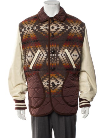 Junya Watanabe Printed Trucker Jacket