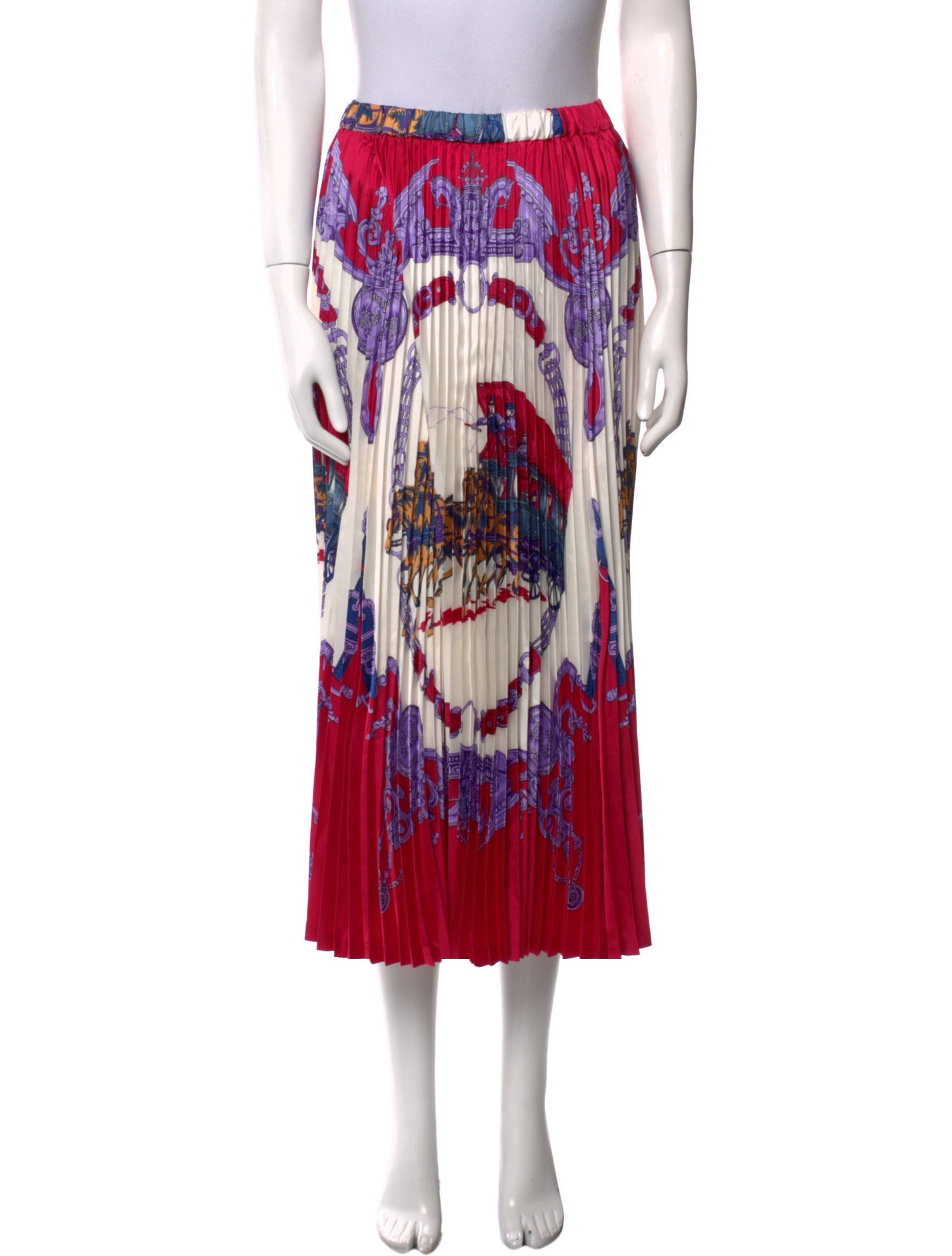 Junya Watanabe Printed Wide Leg Pants