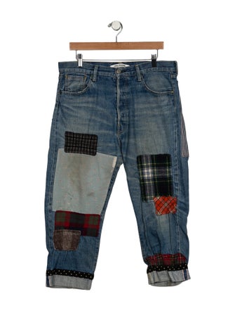 Junya Watanabe Patterned Straight Leg Pants