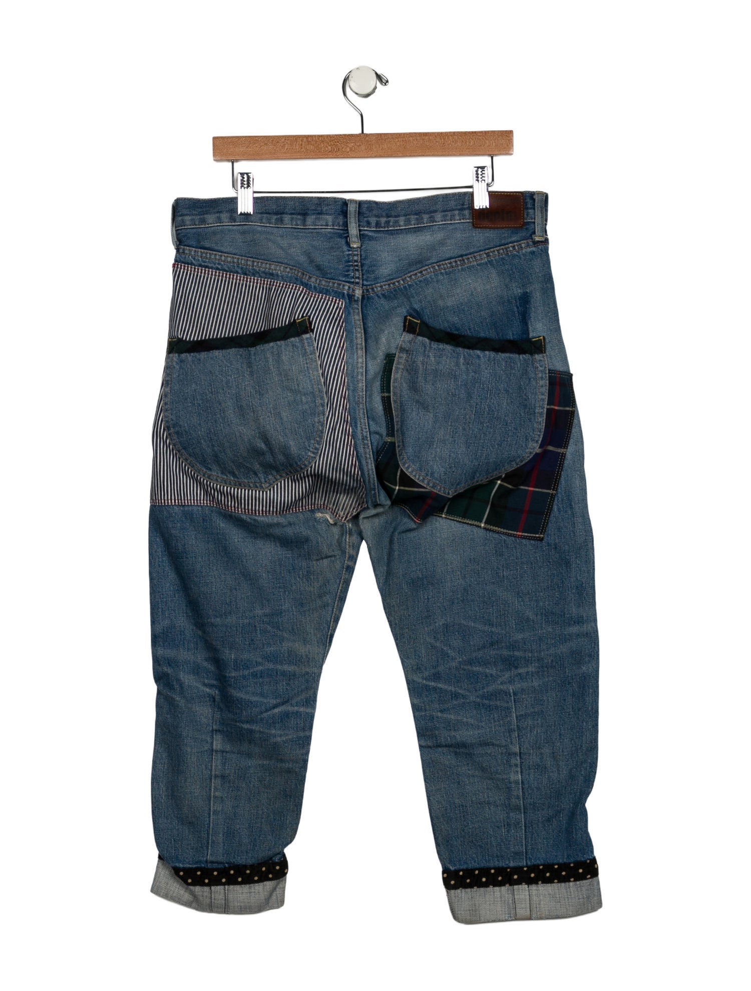 Junya Watanabe Patterned Straight Leg Pants