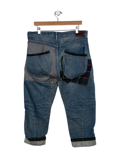 Junya Watanabe Patterned Straight Leg Pants