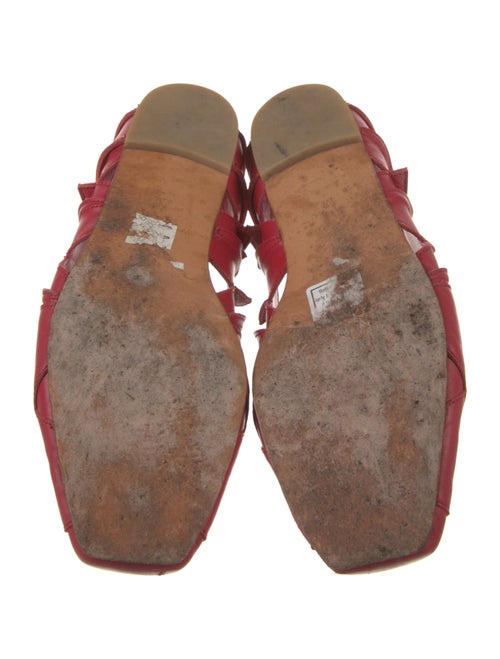 Junya Watanabe Leather Ballet Flats