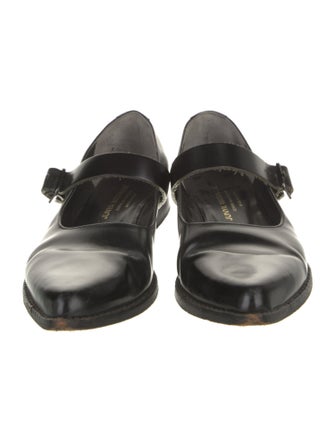 Junya Watanabe Leather Mary Jane Flats