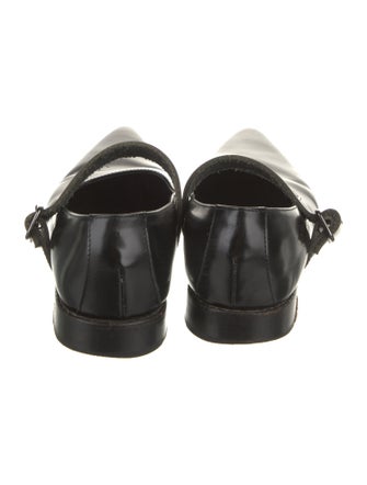 Junya Watanabe Leather Mary Jane Flats