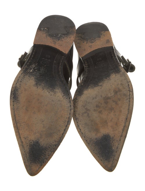 Junya Watanabe Leather Mary Jane Flats