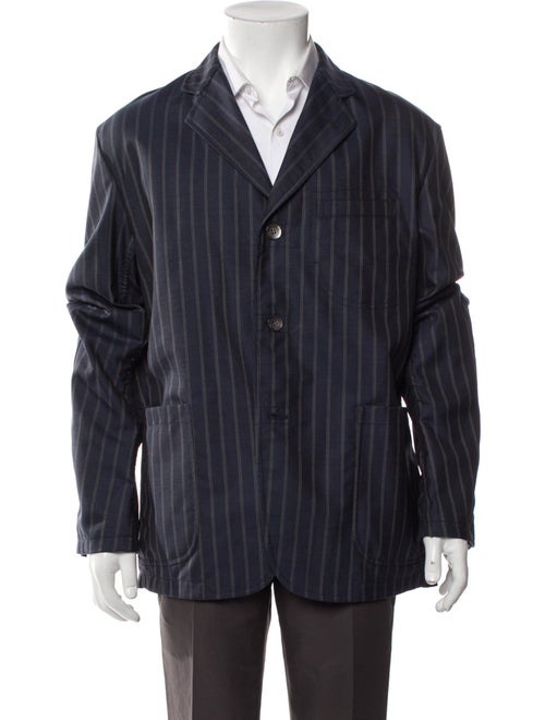 Junya Watanabe Comme des Garçons MAN Wool Striped Utility Jacket