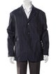 Junya Watanabe Comme des Garçons MAN Wool Striped Utility Jacket