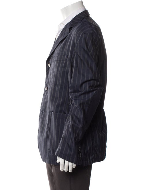 Junya Watanabe Comme des Garçons MAN Wool Striped Utility Jacket