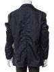 Junya Watanabe Comme des Garçons MAN Wool Striped Utility Jacket