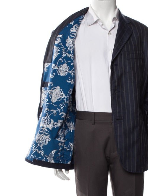 Junya Watanabe Comme des Garçons MAN Wool Striped Utility Jacket