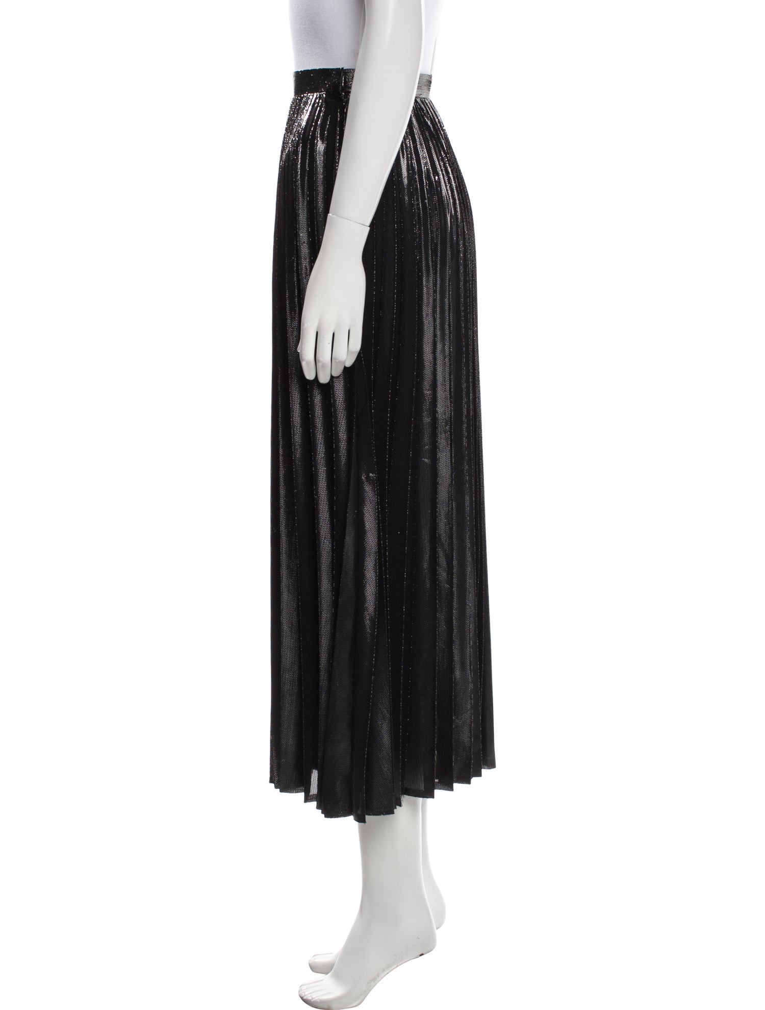 Junya Watanabe Glitter Accents Midi Length Skirt