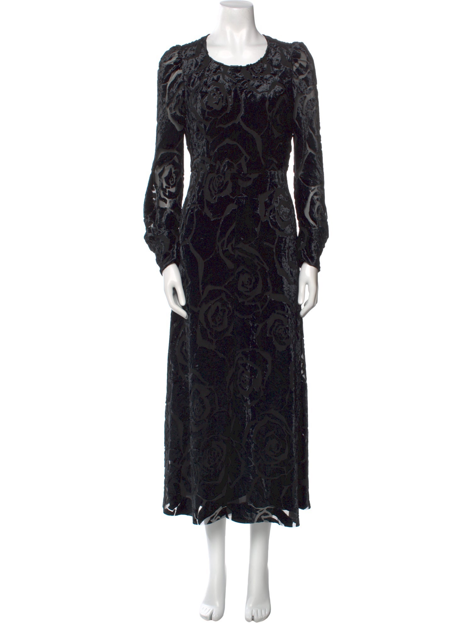 Junya Watanabe Paisley Print Long Dress