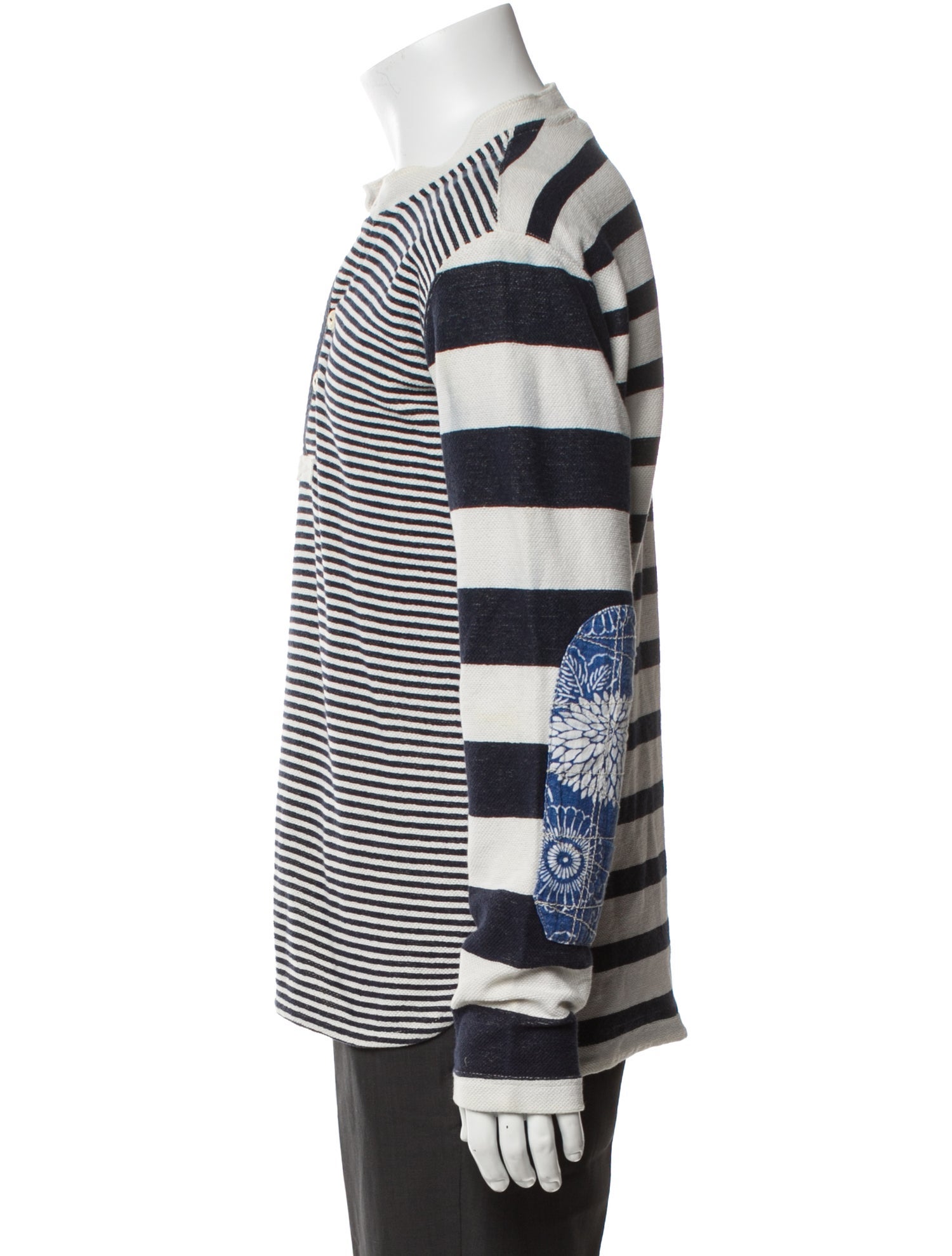 Junya Watanabe Striped Long Sleeve Shirt