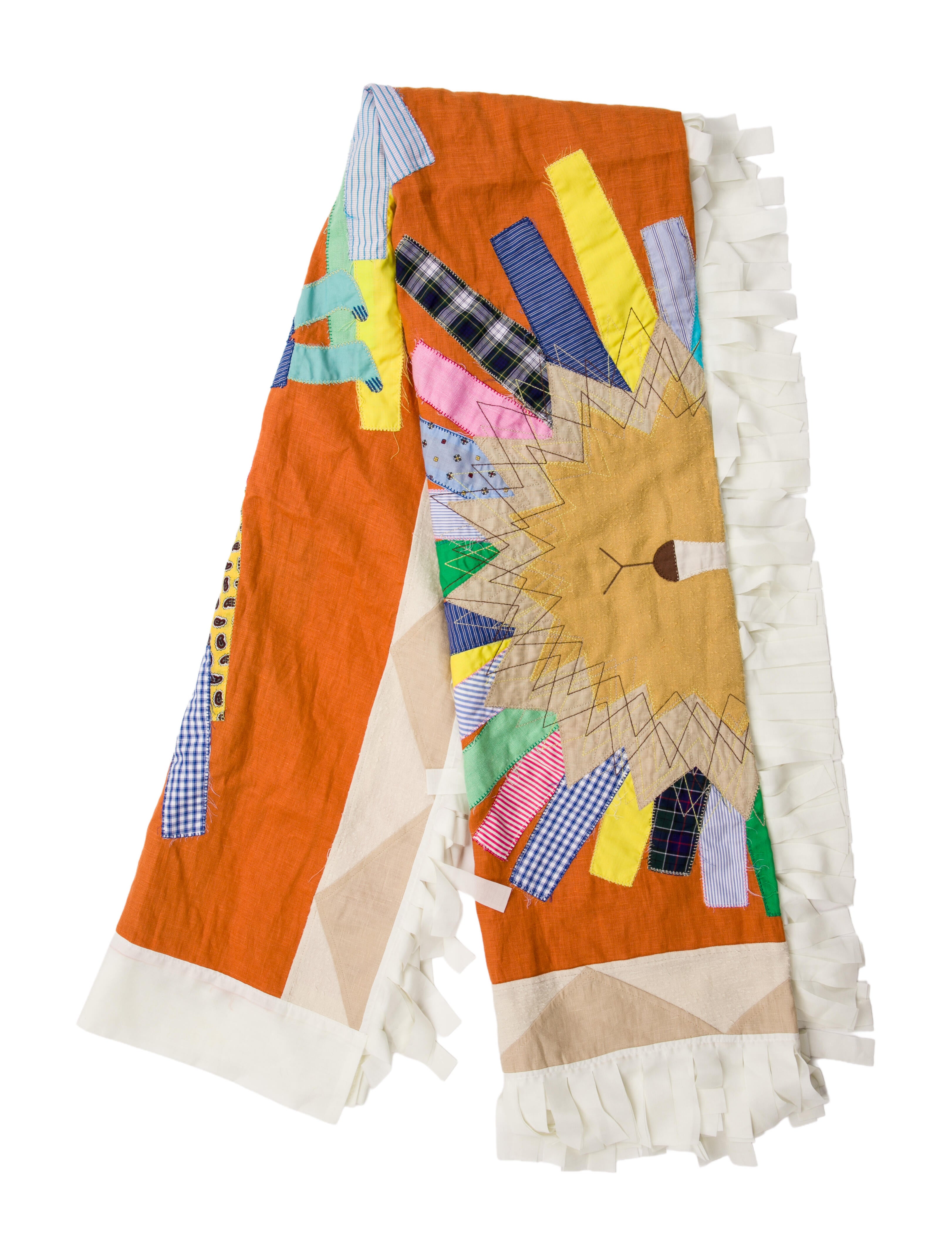 Junya Watanabe Comme des Garçons MAN 2016 Printed Scarf