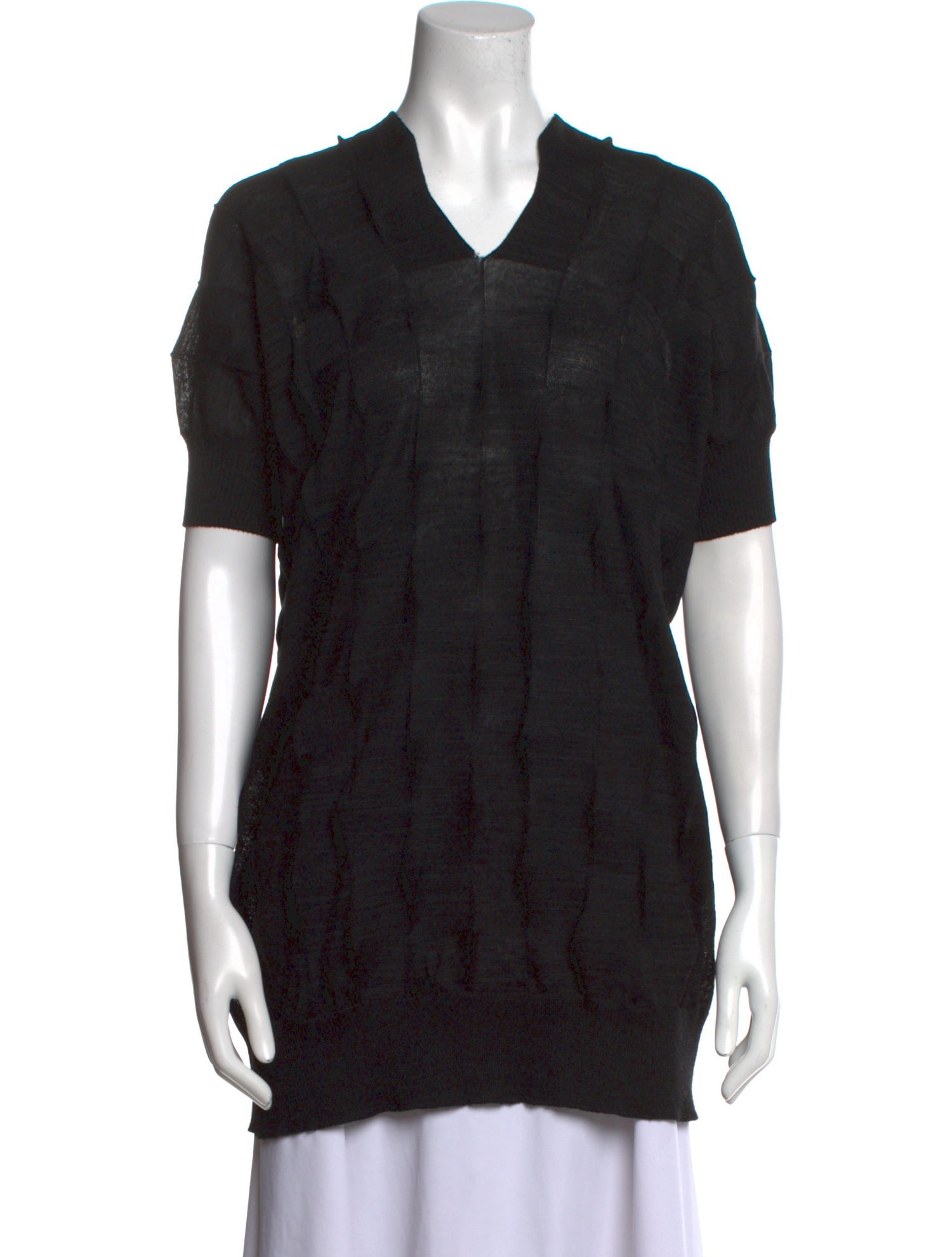 Junya Watanabe Wool V-Neck Tunic