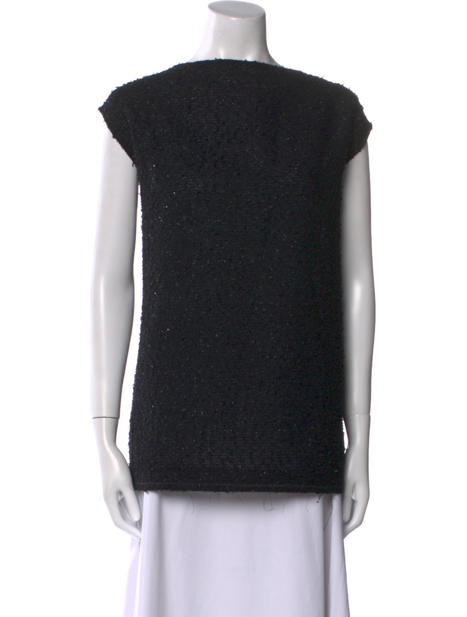 Junya Watanabe Bateau Neckline Short Sleeve Top