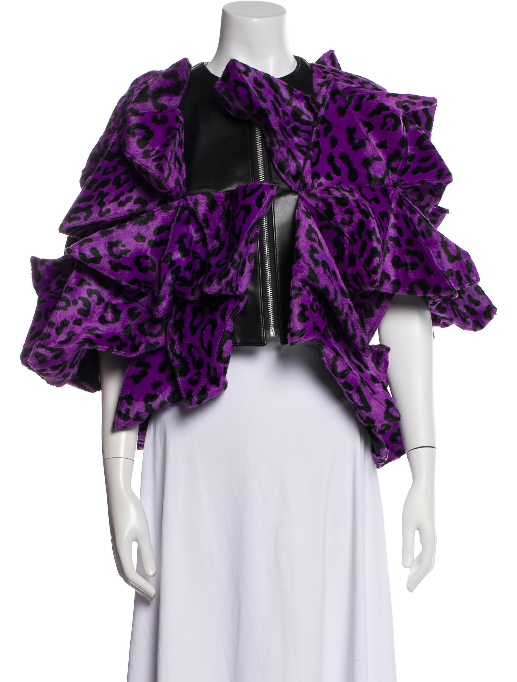 Junya Watanabe 2017 Animal Print Bolero