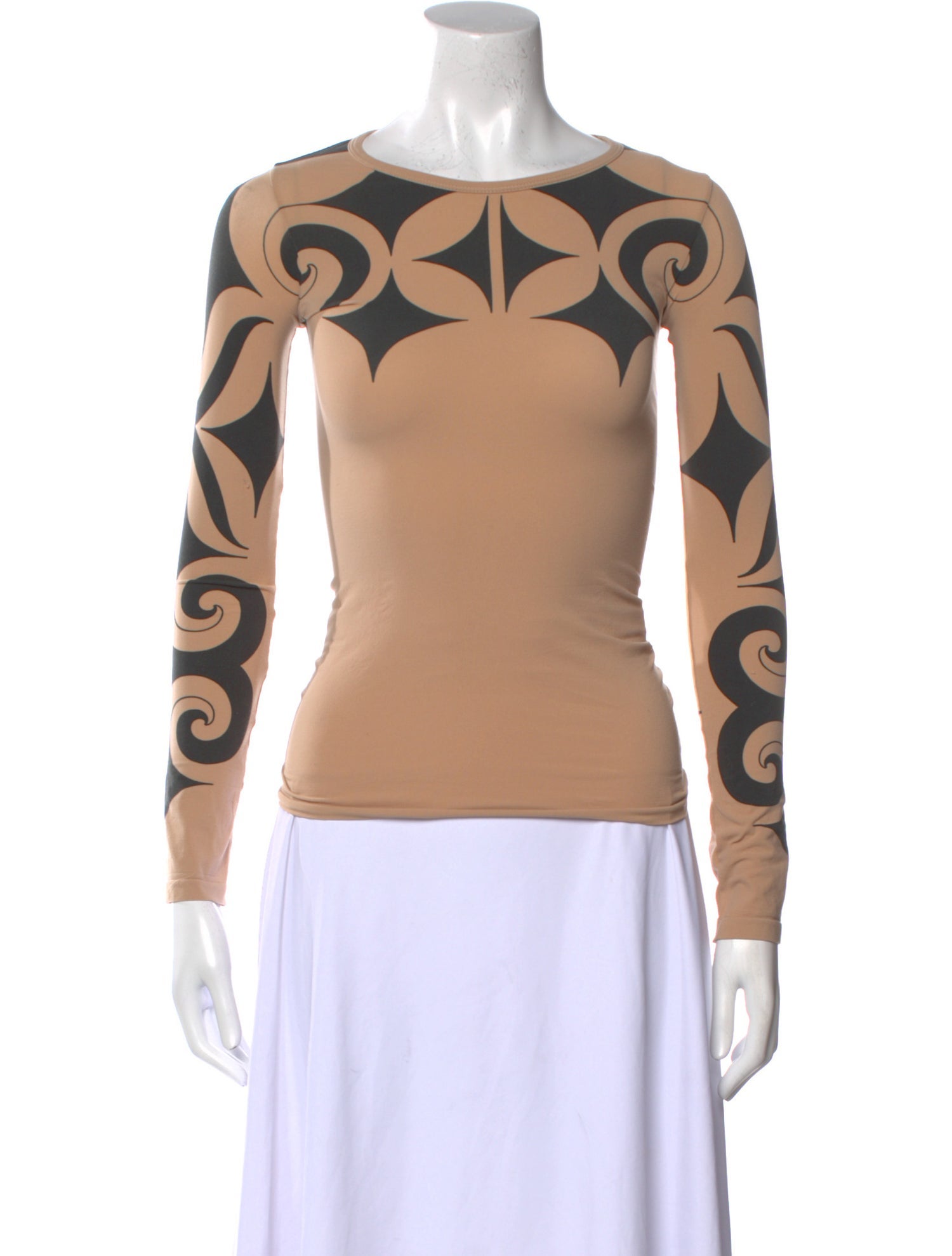 Junya Watanabe Nylon Printed Sweatshirt