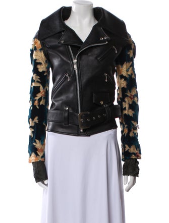 Junya Watanabe Comme des Garçons 2017 Faux Leather Biker Jacket