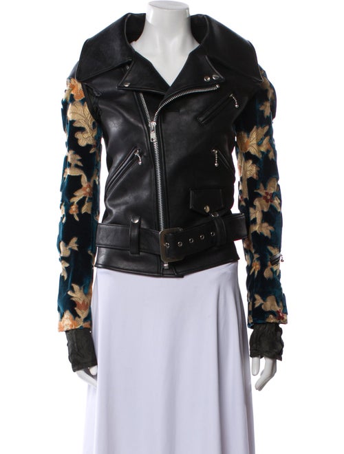 Junya Watanabe Comme des Garçons 2017 Faux Leather Biker Jacket