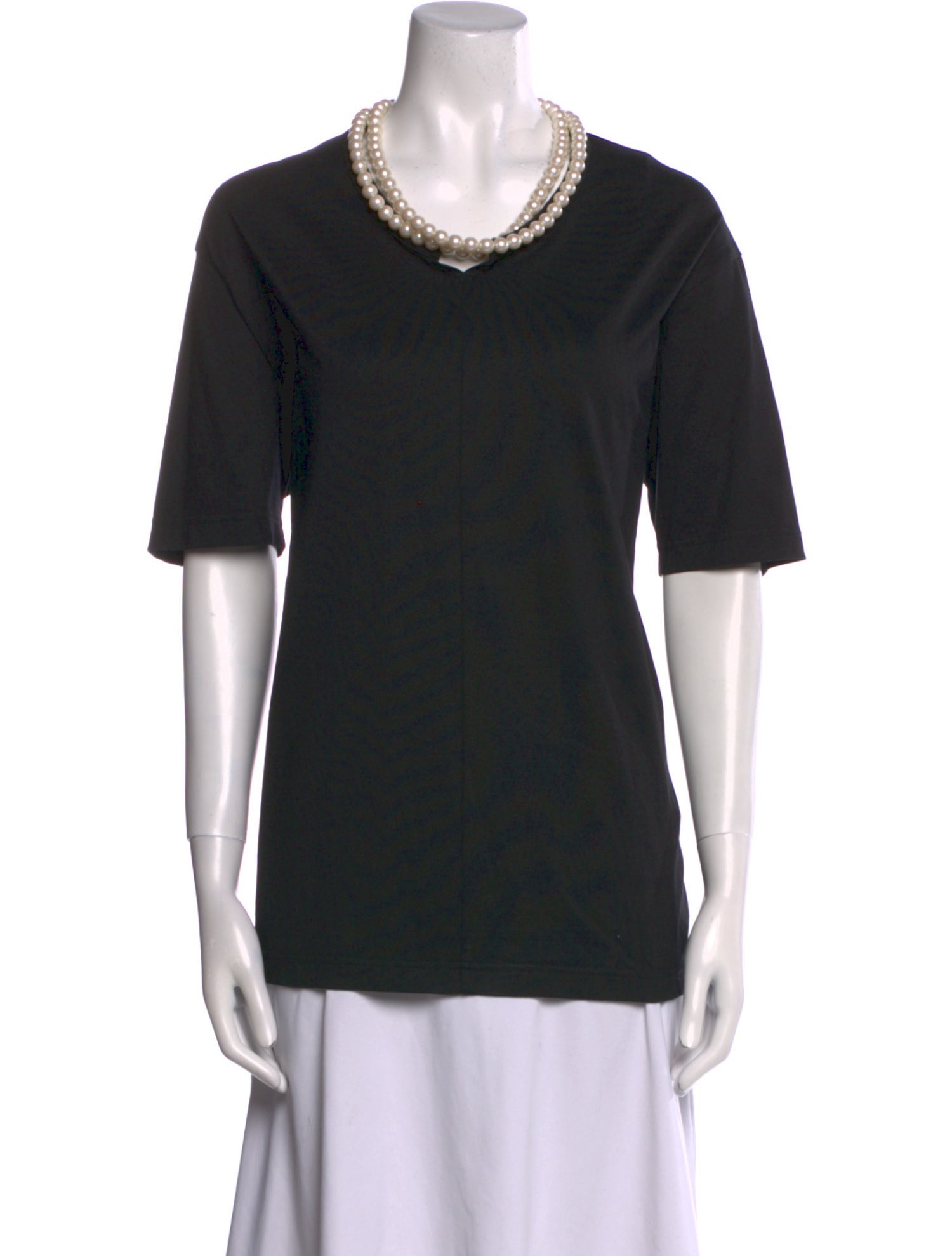 Junya Watanabe Scoop Neck Short Sleeve T-Shirt