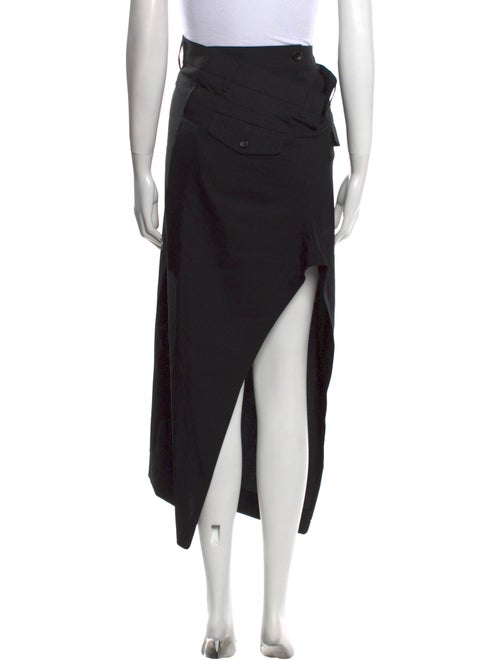 Junya Watanabe Comme des Garçons Wool Midi Length Skirt