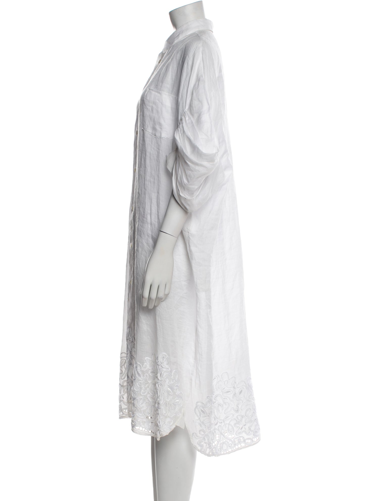 Junya Watanabe Linen Midi Length Dress