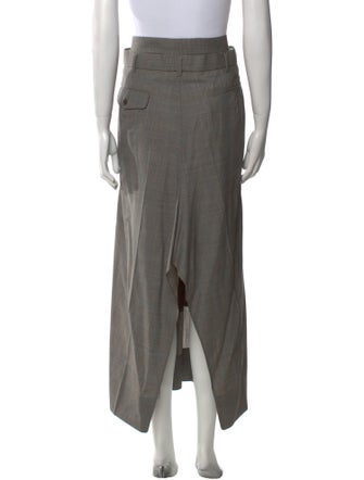 Junya Watanabe Wool Long Skirt