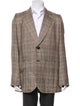 Junya Watanabe Plaid Print Blazer