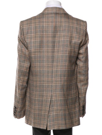 Junya Watanabe Plaid Print Blazer