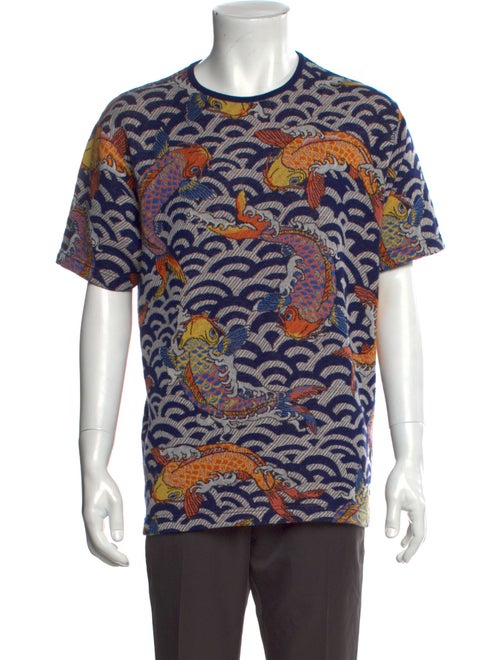 Junya Watanabe Graphic Print Crew Neck Pullover